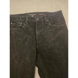 Michael Kors Men’s Black Denim Parker Slim Fit Skinny Jean (32/34)